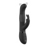VIBRADOR IZARA ROTATING BEADS RABBIT BLACK VIVE