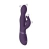 VIBRADOR NIVA ROTATING RABBIT ROXO VIVE