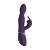VIBRADOR NIVA ROTATING RABBIT ROXO VIVE
