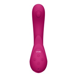 VIBRADOR MIKI PULSE WAVE FLICKERING G-SPOT ROSA VIVE 