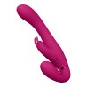 STRAP-ON SEM ARNÊS SUKI VIBRATING RABBIT ROSA VIVE