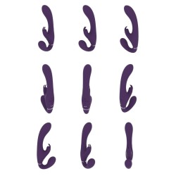 STRAP-ON SEM ARNÊS SUKI VIBRATING RABBIT ROXO VIVE
