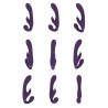 STRAP-ON SEM ARNÊS SUKI VIBRATING RABBIT ROXO VIVE