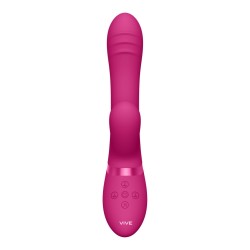VIBRADOR TANI FINGER MOTION WITH PULSE-WAVE ROSA VIVE 