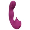 VIBRADOR YUMI FINGER MOTION AND FLICKERING TONGUE ROSA VIVE 