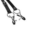 AFASTADORES XTREME LABIA SPREADER WITH CLAMPS PRETO OUCH!