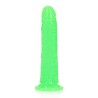 DILDO SLIM REALISTIC DILDO GLOW IN THE DARK 7'' / 18 CM REALROCK