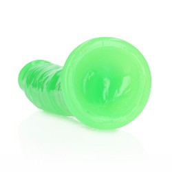 DILDO SLIM REALISTIC DILDO GLOW IN THE DARK 8'' / 20 CM REALROCK