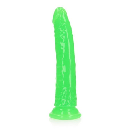 DILDO SLIM REALISTIC DILDO GLOW IN THE DARK 8'' / 20 CM REALROCK