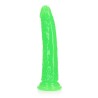 DILDO SLIM REALISTIC DILDO GLOW IN THE DARK 8'' / 20 CM REALROCK