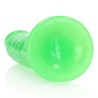DILDO SLIM REALISTIC DILDO GLOW IN THE DARK 9'' / 22,5 CM REALROCK