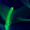 DILDO SLIM REALISTIC DILDO GLOW IN THE DARK 9'' / 22,5 CM REALROCK
