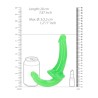 STRAP-ON SEM ARNÊS GLOW IN THE DARK 6'' / 13,5 CM REALROCK