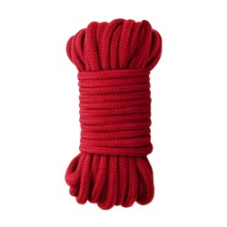 CORDA JAPANESE SOFT SILK  32.8 FT /10 M VERMELHA OUCH!