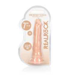 DILDO SEM TESTÍCULOS 7 / 17 CM REALROCK