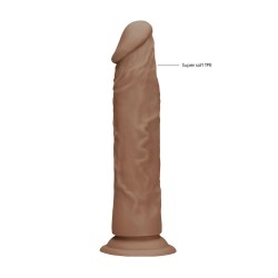 DILDO SEM TESTÍCULOS TAN 8 / 20 CM REALROCK