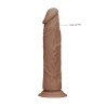 DILDO SEM TESTÍCULOS TAN 8 / 20 CM REALROCK