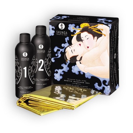 KIT DE ÓLEOS DE MASSAGEM SHUNGA FRUTOS EXÓTICOS