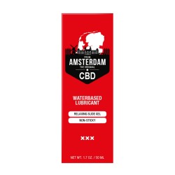 LUBRIFICANTE À BASE DE ÁGUA ORIGINAL CBD FROM AMSTERDAM 2 FL OZ 50 ML PHARMQUESTS