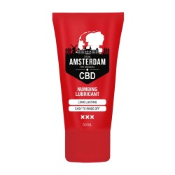 LUBRIFICANTE ANESTESIANTE À BASE DE ÁGUA ORIGINAL CBD FROM AMSTERDAM 2 FL OZ 50 ML PHARMQUESTS
