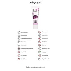 LUBRIFICANTE ANAL RELAXANTE 0.8 FL OZ 25 ML FIST IT