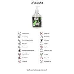 LUBRIFICANTE CBD 17 FL OZ / 500 ML FIST IT