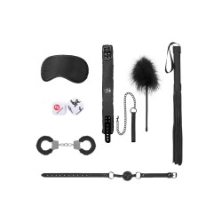 KIT BONDAGE INTRODUCTORY BONDAGE KIT 6 PRETO OUCH!