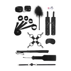 KIT BONDAGE SUPREME BED BINDINGS RESTRAINT KIT PRETO OUCH!