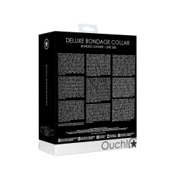 COLEIRA BONDAGE DELUXE PRETO OUCH!