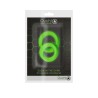 CONJUNTO DE 2 ANÉIS PARA O PÉNIS GLOW IN THE DARK OUCH!