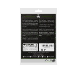 CONJUNTO DE 2 ANÉIS PARA O PÉNIS GLOW IN THE DARK OUCH!