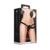 ARNÊS AJUSTÁVEL COM DILDO PRETO OUCH!