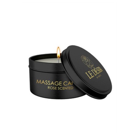 VELA DE MASSAGEM COM AROMA A ROSAS EROTIC 100 GR LE DÉSIR