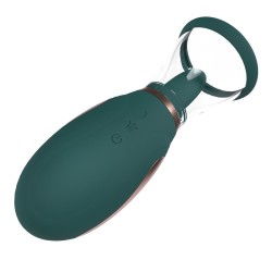 BOMBA RECARREGÁVEL PARA VULVA E SEIOS ENHANCE FOREST GREEN PUMPED
