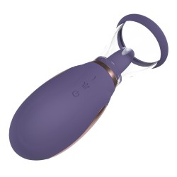 BOMBA RECARREGÁVEL PARA VULVA E SEIOS ENHANCE ROXO PUMPED