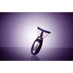 BOMBA RECARREGÁVEL PARA VULVA E SEIOS ENHANCE ROXO PUMPED