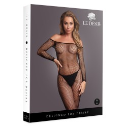 CATSUIT DE REDE PRETO LE DÉSIR