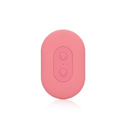 OVO VIBRATÓRIO COM COMANDO ULTRA SOFT SILICONE PINK ARABESQUE LOVELINE