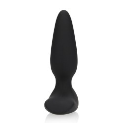 PLUG ANAL COM VIBRAÇÃO E COMANDO SMOOTH VIBRATING LICORICE BLACK LOVELINE