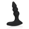 PLUG ANAL COM VIBRAÇÃO E COMANDO BEADED LICORICE BLACK LOVELINE