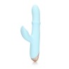 VIBRADOR PULSE WAVE AND UP-AND-DOWN MOVING RING ARCTIC BLUE LOVELINE