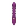 VIBRADOR 3 UP-AND-DOWN MOVING RINGS ORCHIDEE PURPLE LOVELINE