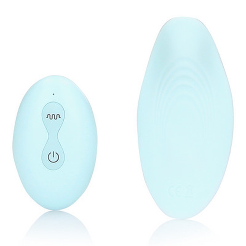VIBRADOR DE CUECA COM COMANDO ARCTIC BLUE LOVELINE VIBRADOR DE CUECA COM COMANDO ARCTIC BLUE LOVELINE