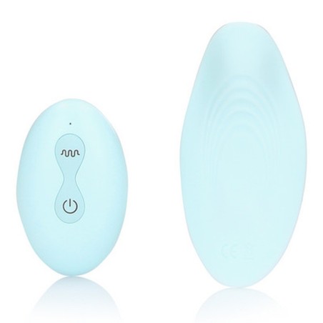VIBRADOR DE CUECA COM COMANDO ARCTIC BLUE LOVELINE