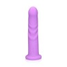 VIBRADOR ULTRA SOFT SILICONE ROTATING G-SPOT LAVENDER SPECTACLE LOVELINE
