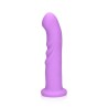 VIBRADOR ULTRA SOFT SILICONE ROTATING G-SPOT LAVENDER SPECTACLE LOVELINE
