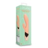 VIBRADOR RABBIT ULTRA SOFT SILICONE RABBIT CERAMIC PEACH LOVELINE