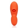 VIBRADOR G-SPOT VIBRATOR WITH CLITORAL PULSE WAVE UNTAMED ORANGE LOVELINE