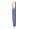 VIBRADOR DE VIAGEM COM COMPARTIMENTO PARA LUBRIFICANTE BLUE HORIZON LOVELINE