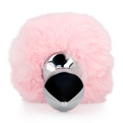 PLUG ANAL COM CAUDA DE COELHO ROSA OUCH!